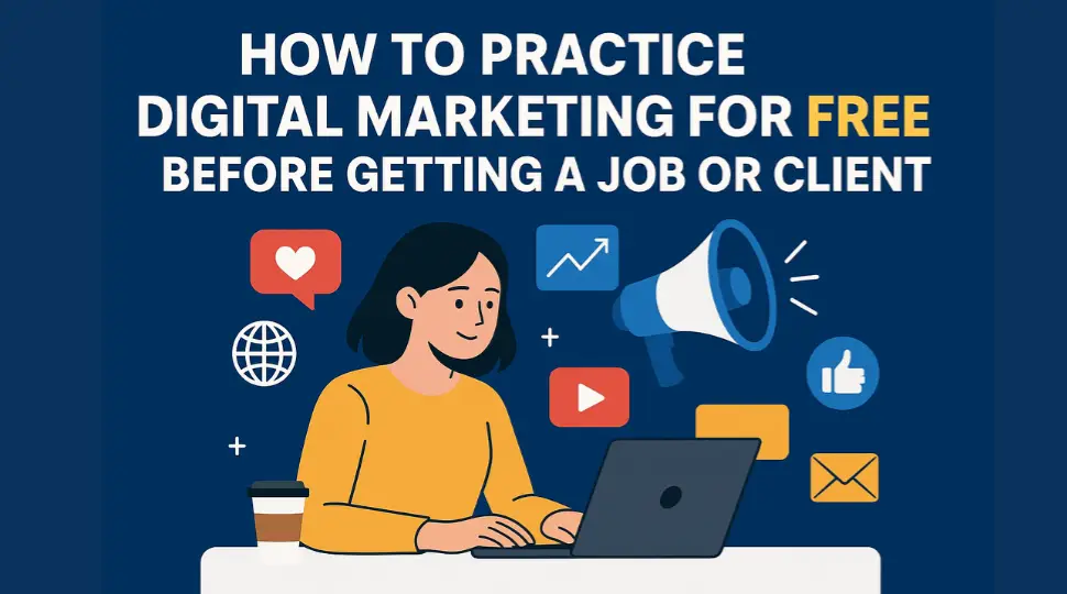 How to Learn Digital Marketing Skills Without Paying | learn digital marketing for free | how to practice digital marketing for free